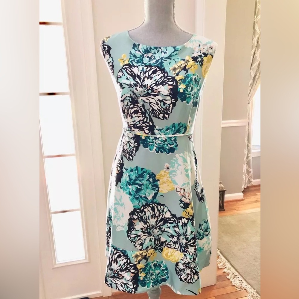 J. Crew silk floral dress